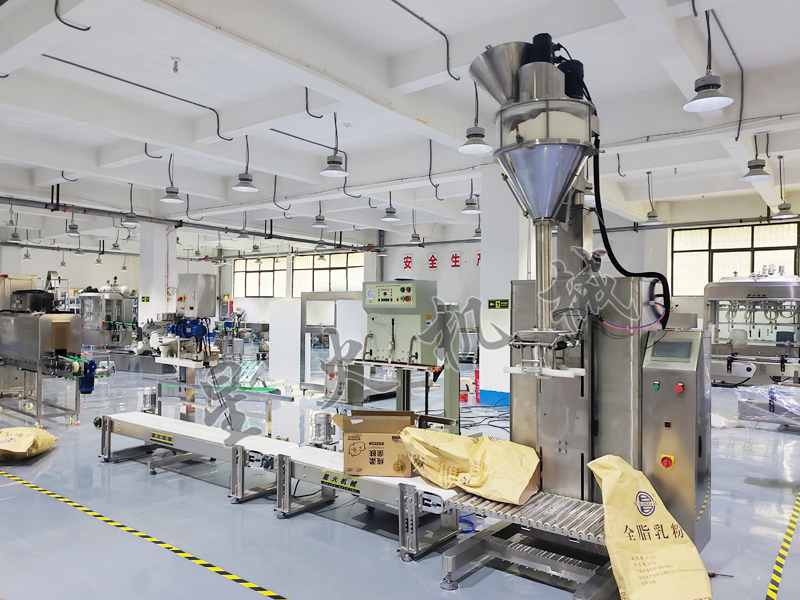 25公斤全脂奶粉包裝機(jī) 粉劑包裝機(jī)自動化生產(chǎn)線生產(chǎn)廠家